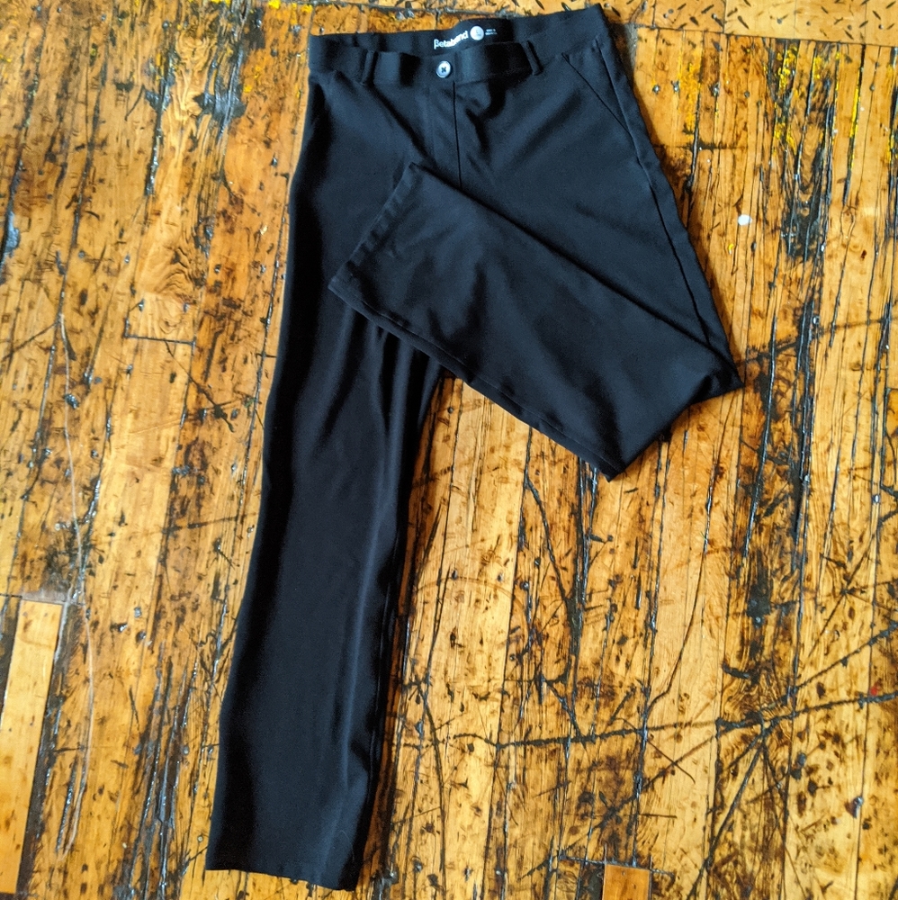 Black Betabrand Yoga Pant Dress Pants